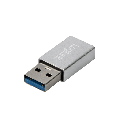 [14122303000] LogiLink AU0056 - USB 3.0 Adapter A-Stecker> C-Buchse Silber - Adapter