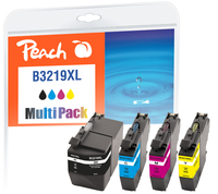 Peach 320287 - Compatible - Black - Cyan - Magenta - Yellow - Brother - Multi pack - MFCJ 5330 DW - MFCJ 5330 DW XL - MFCJ 5335 DW MFCJ 5335 DWF - MFCJ 5730 DW - MFCJ 5830 DW MFCJ 5930... - 4 pc(s)