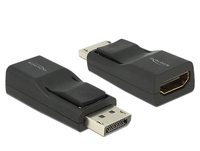 [4856417000] Delock Displayport/HDMI - Displayport - HDMI - Black