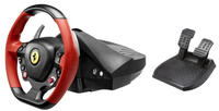 ThrustMaster Ferrari 458 Spider - Lenkrad + Pedale - Xbox One - D-Pad - Kabelgebunden - Schwarz - Rot - 3,5 kg