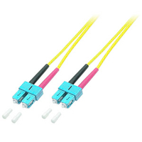 [5366352000] EFB Elektronik O2513.5 - 5 m - SC - SC - Male/Male - Yellow
