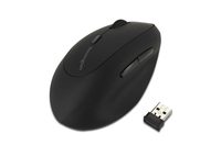 [9740037000] Kensington Pro Fit® Left-Handed Ergo Wireless Mouse - Left-hand - 1600 DPI - Black