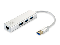 [5882748000] LevelOne USB-0503 - Verkabelt - USB - Ethernet - 1000 Mbit/s