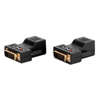 [3040801000] Lindy Extender CAT5e/6 DVI Extender - Video Extender - RJ-45 / Digital DVI, 24-polig