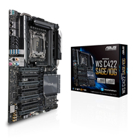 ASUS WS C422 SAGE/10G - Intel - LGA 2066 (Socket R4) - 14 nm - DDR4-SDRAM - 512 GB - Vierfach-Kanal