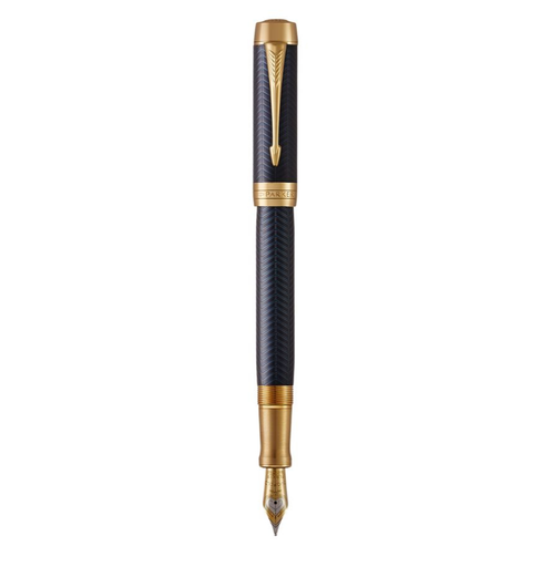 [5233855000] Parker Duofold - Blau - Kartuschenfüllsystem - Blau - Gold - Gold/Rhodium - Medium