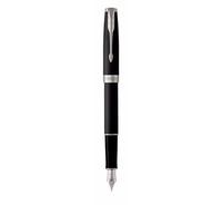 Parker Sonnet - Black - Cartridge filling system - Blue - Lacquer,Palladium - Medium - Ambidextrous