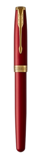 Parker 1931474 - Black - Gold - Red - Blue - Gold - Lacquer - Round nib - Gold plated steel - Medium