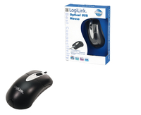 LogiLink Mouse optical USB - Optical - USB Type-A - 800 DPI - Black