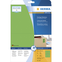 HERMA 4564 - Grün - Rechteck - A4 - Universal - Matte - Laser/Inkjet