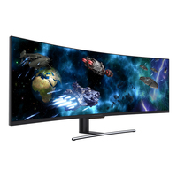 [11931079000] LC-Power LC-M49-DFHD-144-C-Q - 124,5 cm (49 Zoll) - 3840 x 1080 Pixel - UltraWide Full HD - QLED - 6 ms - Schwarz