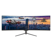 [11931080000] LC-Power LC-M49-DQHD-120-C-Q - 124,5 cm (49 Zoll) - 5120 x 1440 Pixel - UltraWide Quad HD - QLED - 6 ms - Schwarz