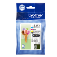 Brother LC-3213VALDR - Original - Tinte auf Pigmentbasis - Schwarz - Cyan - Magenta - Gelb - Brother - Multi pack - DCP-J572DW DCP-J772DW DCP-J774DW MFC-J491DW MFC-J497DW