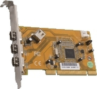 Dawicontrol DC-1394 PCI FireWire Controller - PCI - TI 43AB23 - 100 Mbit/s - PC - Kabelgebunden - Windows 2003/Vista/2000/XP