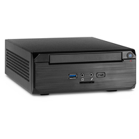 [7687798000] Inter-Tech MW-02 II - Mini Tower - PC - Black - ITX - 4 cm - CE