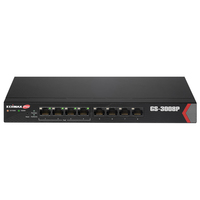 [6658005000] Edimax GS-3008P - Managed - Gigabit Ethernet (10/100/1000) - Full duplex - Power over Ethernet (PoE)