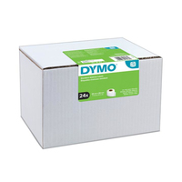 Dymo LW - Standardadressetiketten Permanent Papier - 28 x 89 mm - 24 Roll - S0722360 - Weiß - Selbstklebendes Druckeretikett - Papier - Dauerhaft - Rechteck - LabelWriter