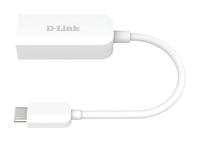 D-Link DUB-E250 - Kabelgebunden - USB Typ-C - Ethernet - 2500 Mbit/s - Weiß