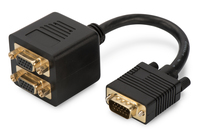 DIGITUS VGA Monitor Y-splitter cable