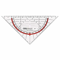 Möbius   Ruppert 723170040 - Half-circle - Red - Transparent - Polystyrene - 14 cm