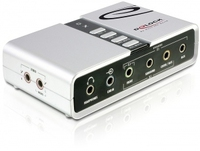 [7692608000] Delock USB Sound Box 7.1 - 7.1 channels - USB