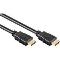 Techly High Speed HDMI Kabel mit Ethernet, mit Verstärker, 25m, schwarz