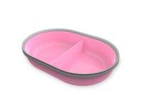 [6787607000] Segula 70929 - Cat - Plastic - Grey - Pink - Pet feeding bowl - Monochromatic - 0.4 L