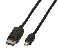 EFB Elektronik K5565SW.1 - 1 m - Mini DisplayPort - DisplayPort - Male - Male - Gold