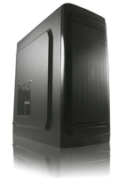 [5500526000] LC-Power 7034B - Midi Tower - PC - Black - ATX - micro ATX - Mini-ATX - Metal - 14.5 cm