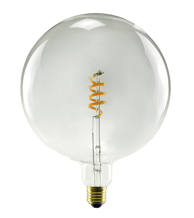 Segula LED Soft Globe 200 klar E27 6.5W 1900K dimmbar