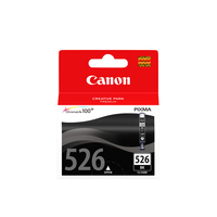 [1629826000] Canon CLI-526BK Black Ink Cartridge - Pigment-based ink - 1 pc(s)