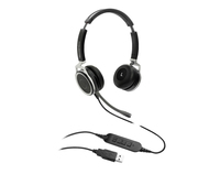 [9621675000] Grandstream GUV3005 - Headset - Head-band - Black - Binaural - 2 m - Black