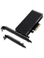 GrauGear G-M2PCI01 - PCIe - M.2 - Male - Black - 128 mm - 18.5 mm