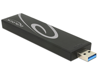 [5502065000] Delock 42593 - SSD-Gehäuse - M.2 - SATA - 6 Gbit/s - USB Anschluss - Schwarz