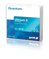 [5889131000] Quantum MR-L8MQN-01 - Blank data tape - LTO - 12000 GB - 30000 GB - 2.5:1 - Red