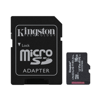 Kingston Industrial - 16 GB - MicroSDHC - Class 10 - UHS-I - Class 3 (U3) - V30