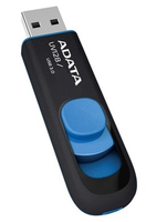 ADATA DashDrive UV128 32GB - 32 GB - USB Type-A - 3.2 Gen 1 (3.1 Gen 1) - Slide - 10 g - Black - Blue