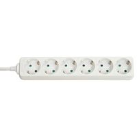 [5327412000] Lindy 73102 - 6 AC outlet(s) - Indoor - Type F - White - 3500 W - -4 - 40 °C