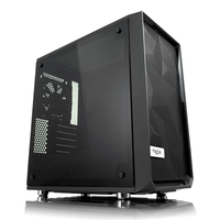 Fractal Design Meshify C Mini – Dark TG - Mini Tower - PC - Black - ITX - micro ATX - 17.5 cm - 31.5 cm