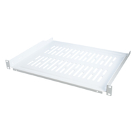 [5975711000] LogiLink SF1C45G - Rack shelf - White - Steel - 10 kg - 48.3 cm (19") - 482 mm