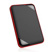 Silicon Power Armor A62 - 5000 GB - 2.5" - 3.2 Gen 1 (3.1 Gen 1) - Black - Red