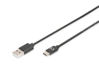 [7522045000] DIGITUS USB Type-C Verbindungskabel, Typ A auf C