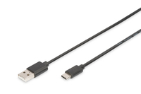 DIGITUS USB Type-C Verbindungskabel, Typ C auf A