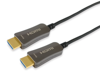 Equip HDMI 2.0 Active Optical Cable - M/M - 50m - 50 m - HDMI Type A (Standard) - HDMI Type A (Standard) - 3D - 18 Gbit/s - Black