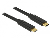 [6359315000] Delock 83868 - 4 m - USB C - USB C - USB 2.0 - 480 Mbit/s - Schwarz