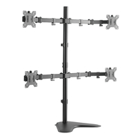 LogiLink BP0046 - Bolt-through - 8 kg - 33 cm (13") - 81.3 cm (32") - 100 x 100 mm - Stainless steel
