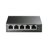 [9303108000] TP-LINK 5-Port 10/100Mbps Desktop Switch with 4-Port PoE - Unmanaged - Fast Ethernet (10/100) - Power over Ethernet (PoE)