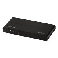 LogiLink HD0037 - HDMI - 4x HDMI - Black - Acrylonitrile butadiene styrene (ABS) - 600 MHz - DTS - DTS-HD Master Audio - Dolby Digital - Dolby TrueHD