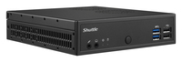 [6358328000] Shuttle XPC slim Barebone DH02U - Intel Celeron 3865U - 4x HDMI 2.0b 1x LAN - 1x COM - incl. VESA - 24/7 Dauerbetrieb - 1,35 l großer PC - Mini-PC Barebone - BGA 1356 - DDR4-SDRAM - M.2 - SATA - Serial ATA III - 120 W