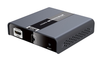 [7509129001] Techly IDATA-EXTIP-393R - 3840 x 2160 pixels - AV receiver - 120 m - Wired - Black - HDCP